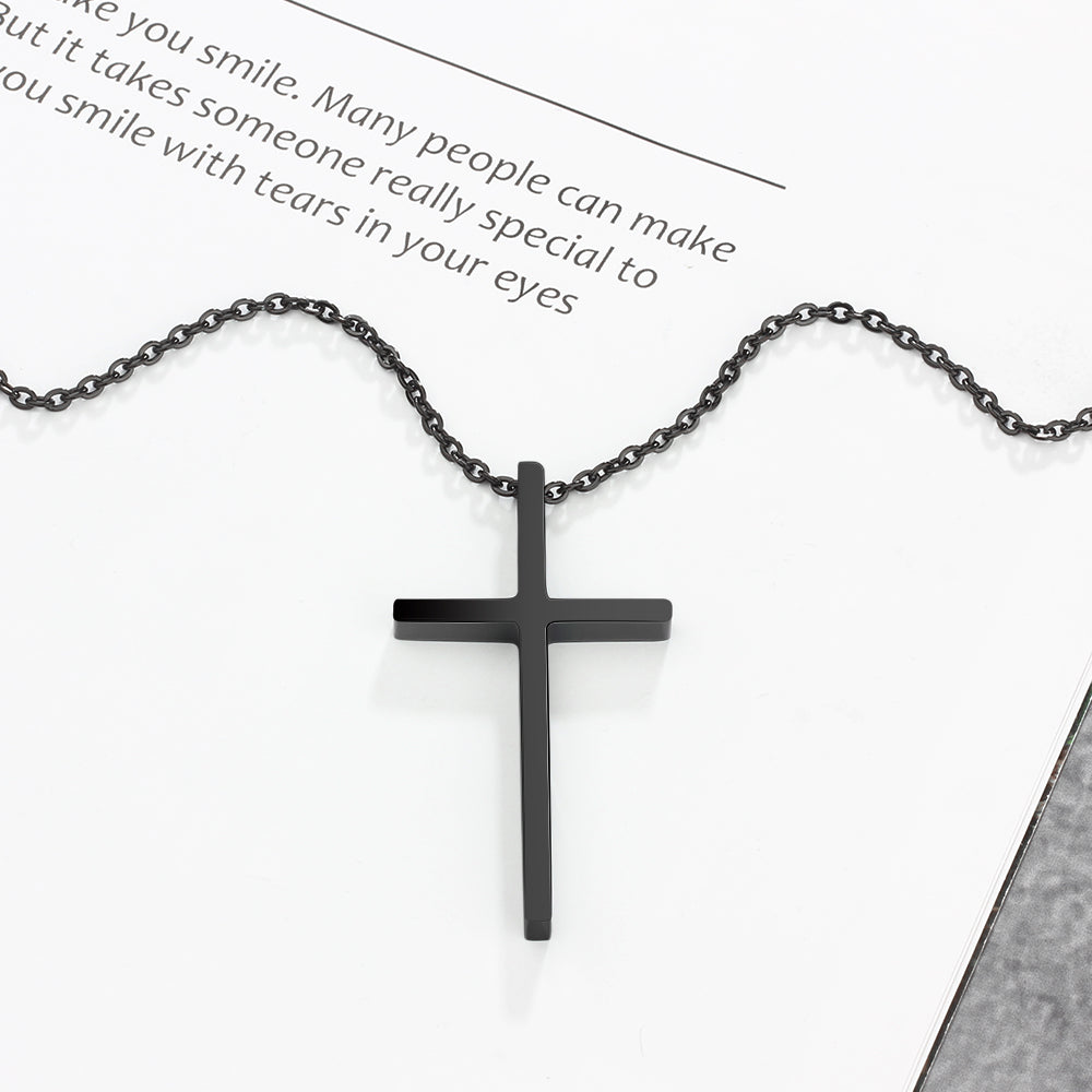 Stainless Steel Cross Necklace