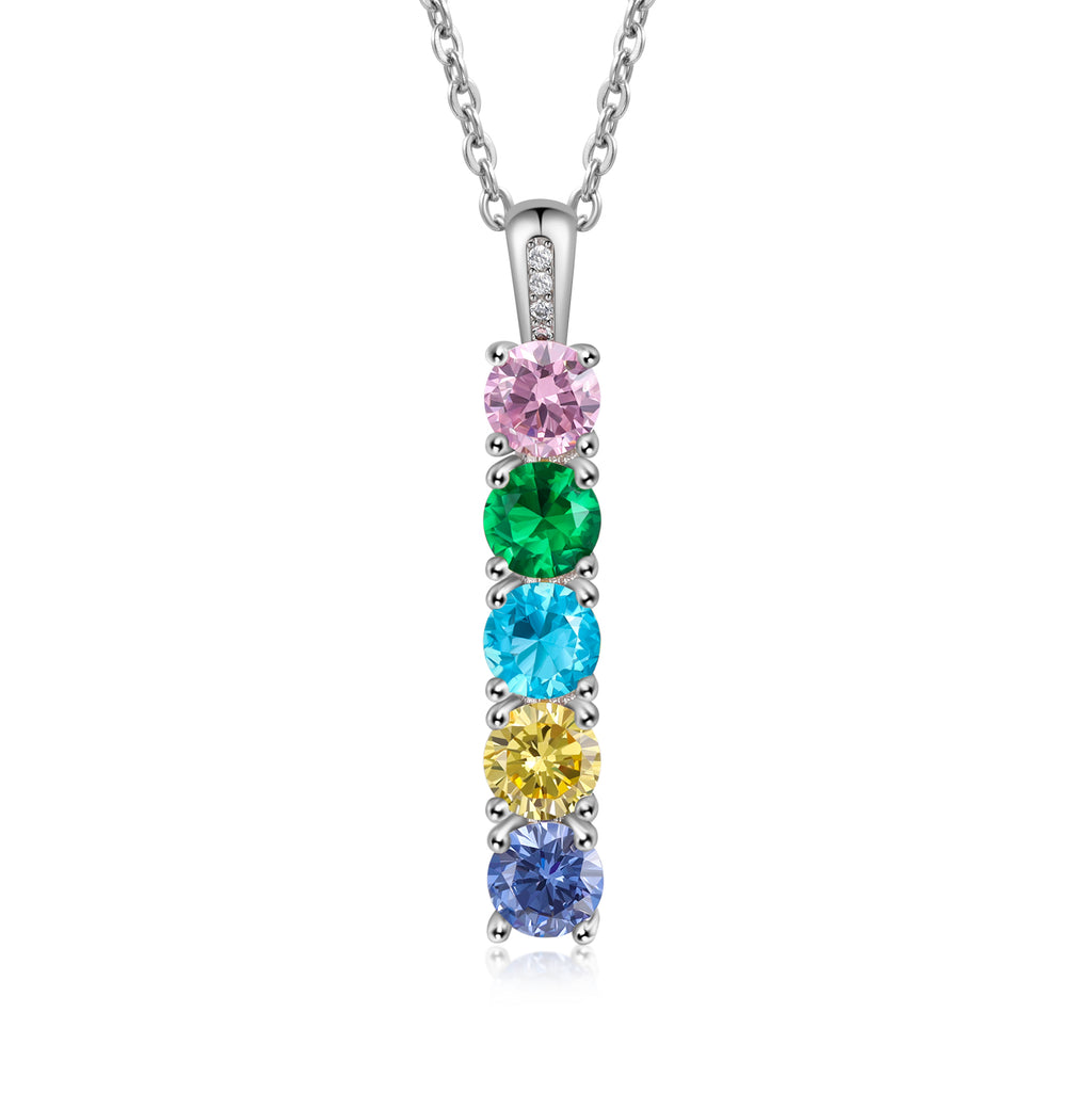 Personalized Birthstone Necklace