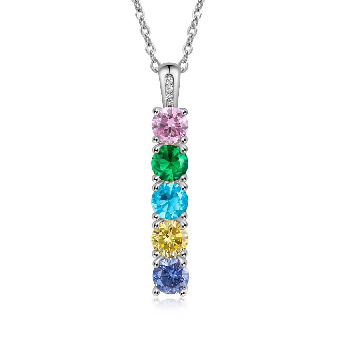 Personalized Birthstone Necklace
