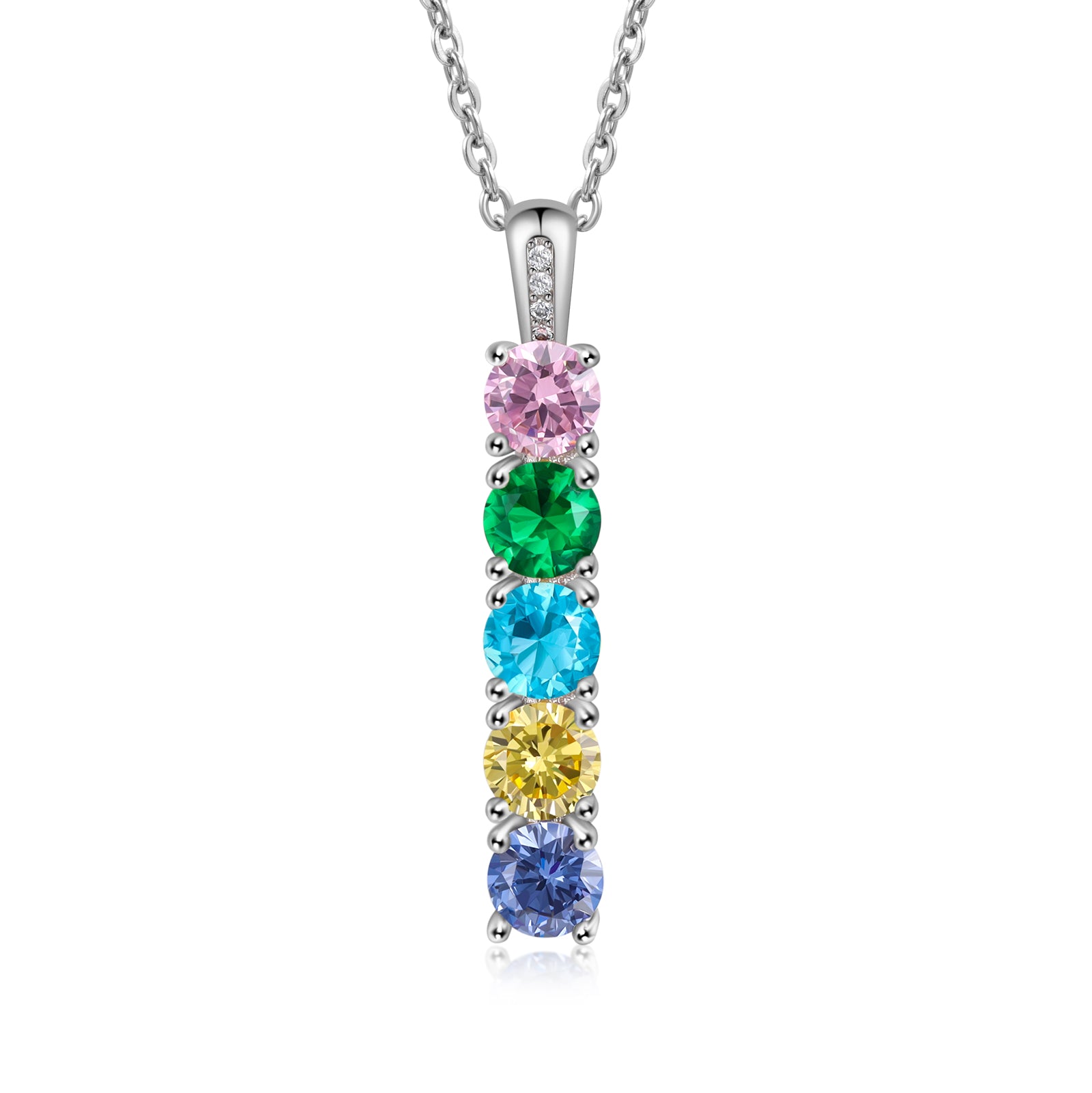 Personalized Birthstone Necklace