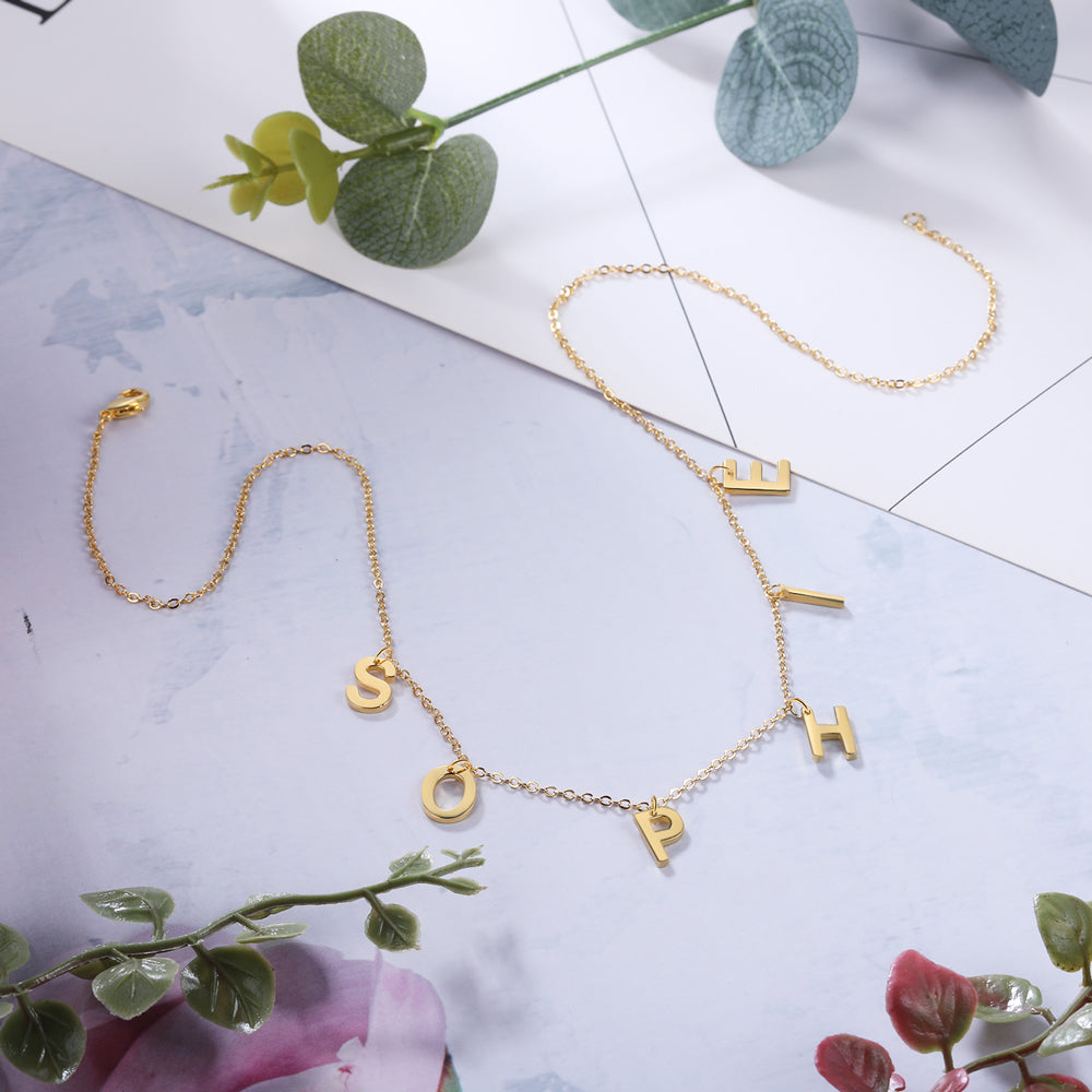 Custom Letter Necklace