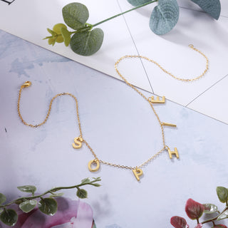 Custom Letter Necklace