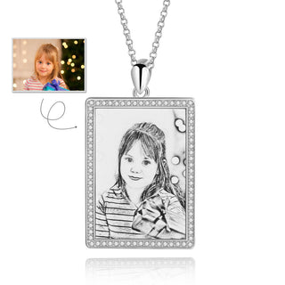 Custom Photo Necklace