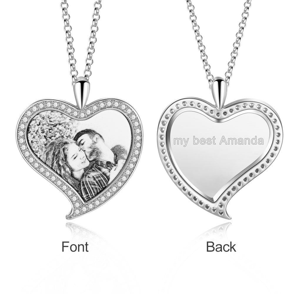 Custom Photo Necklace