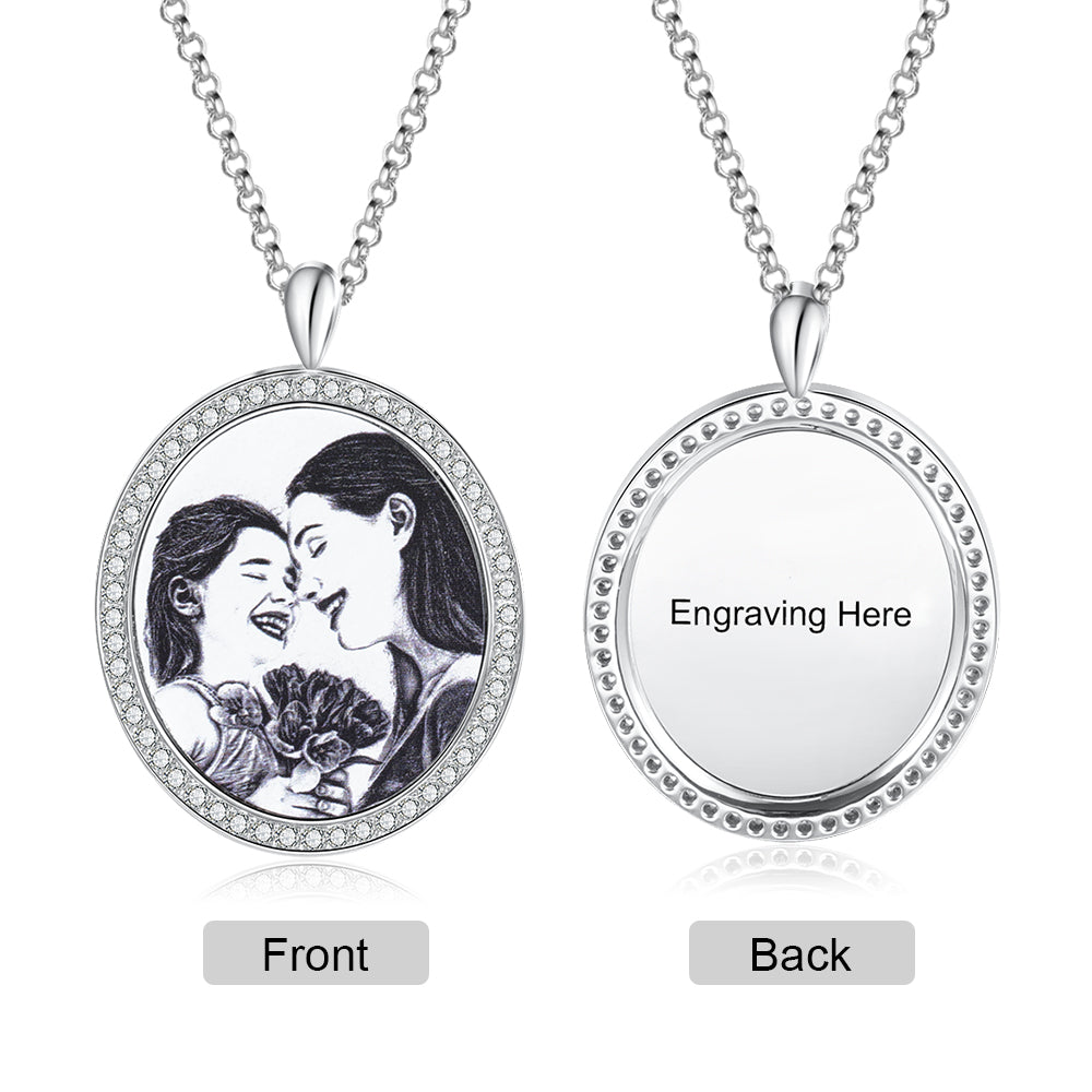 Custom Photo Necklace