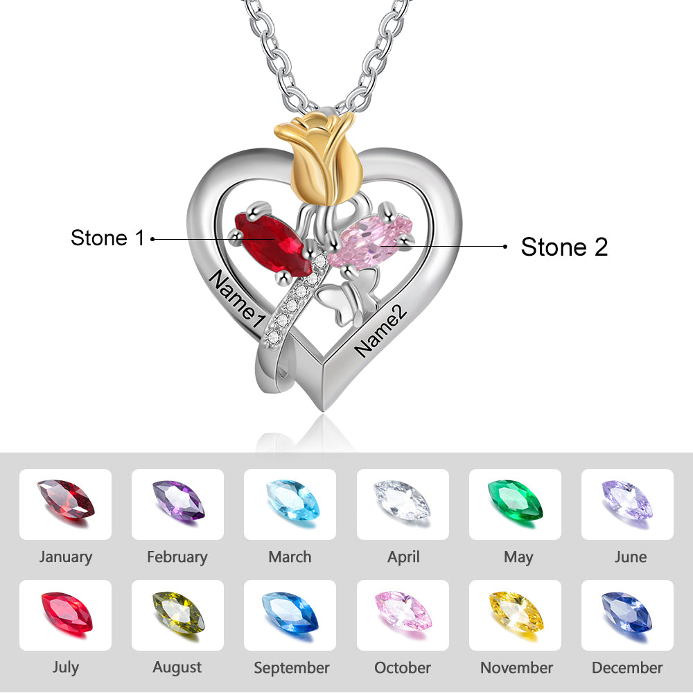 Custom Heart Necklace