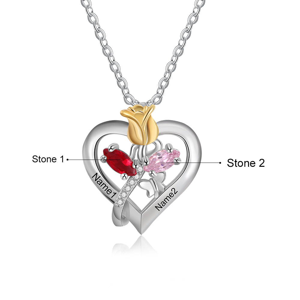 Custom Heart Necklace