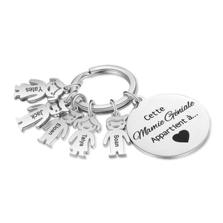 Custom Stainless Steel Keychain