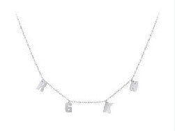 Custom Alphabet Necklace