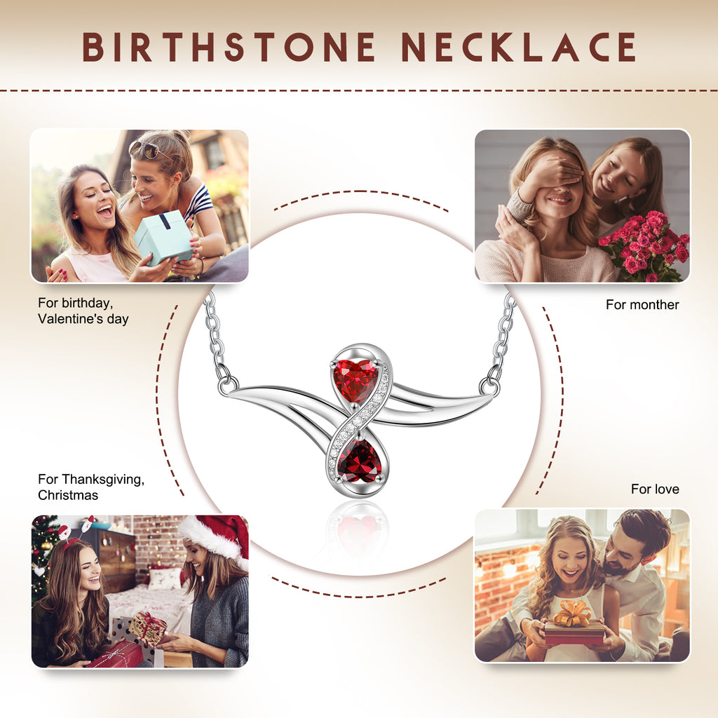 Custom Birthstone Necklace