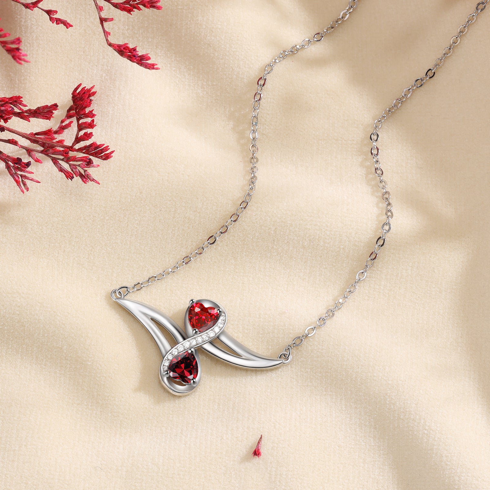 Custom Birthstone Necklace