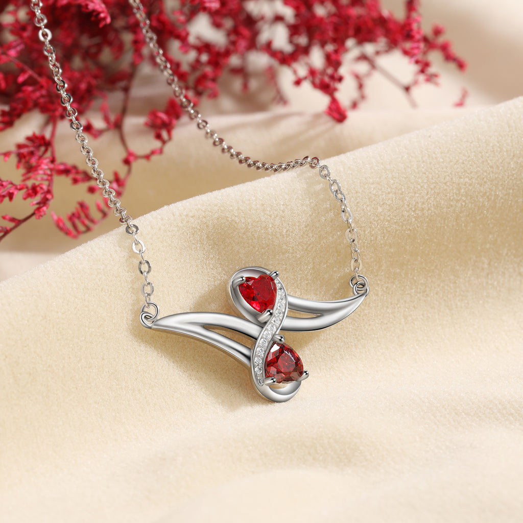 Custom Birthstone Necklace