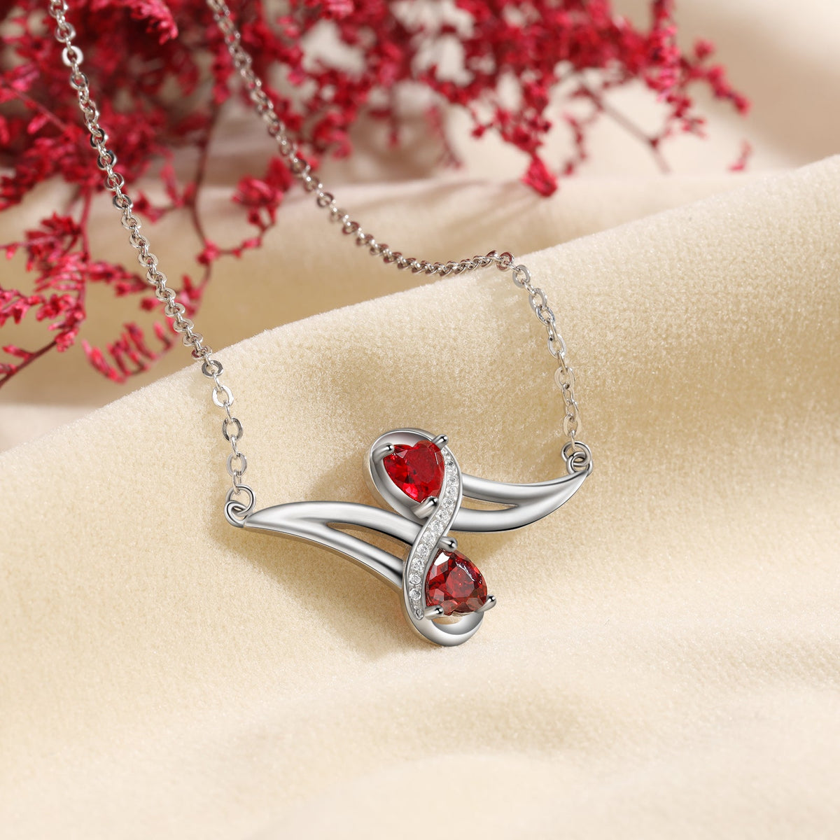 Custom Birthstone Necklace