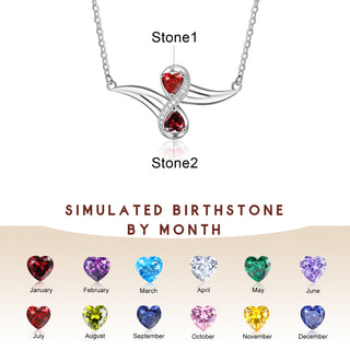 Custom Birthstone Necklace