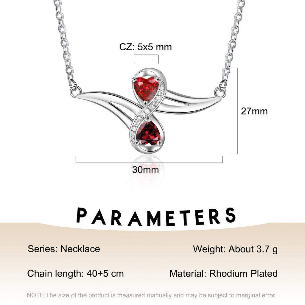 Custom Birthstone Necklace