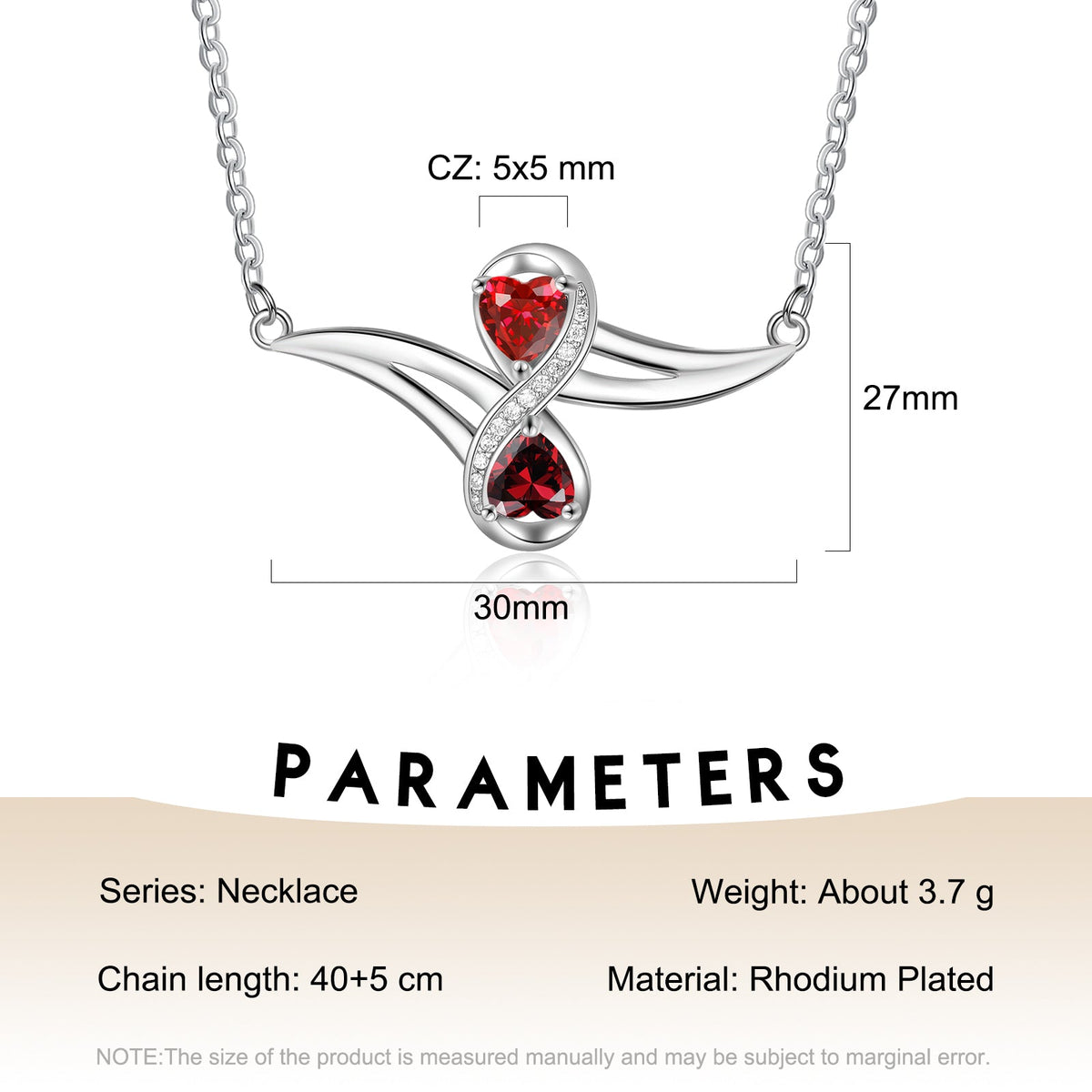 Custom Birthstone Necklace
