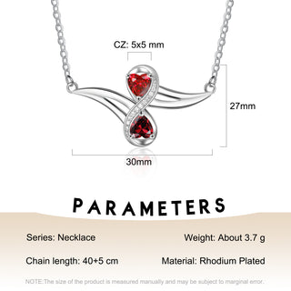 Custom Birthstone Necklace