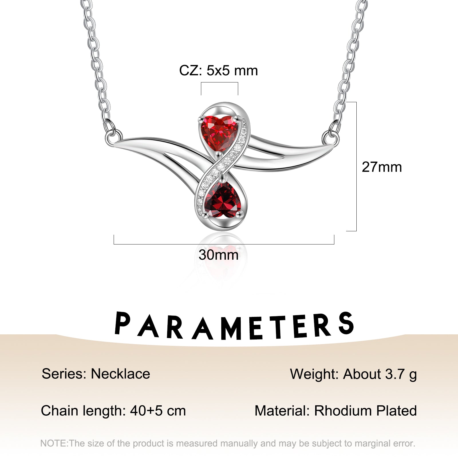 Custom Birthstone Necklace
