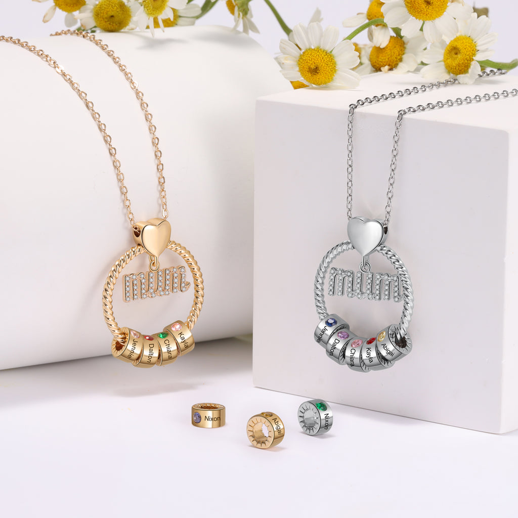 Mother's Gift Custom Mom Necklace