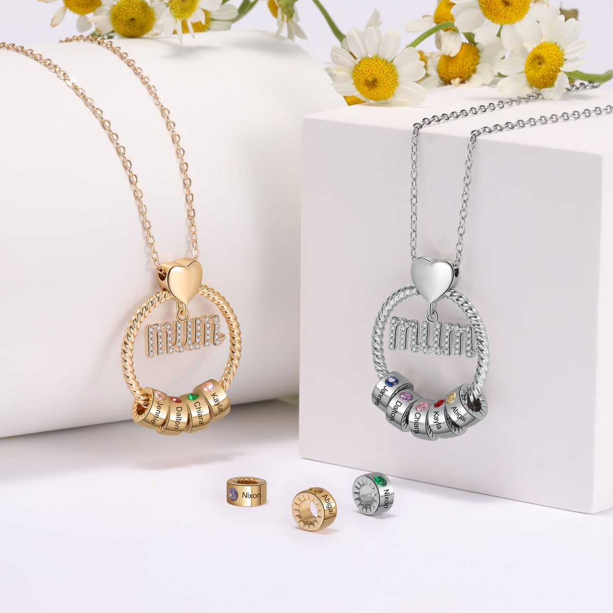 Mother's Gift Custom Mom Necklace