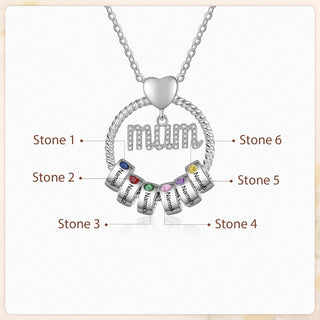 Mother's Gift Custom Mom Necklace