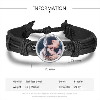 Custom Photo Bracelet