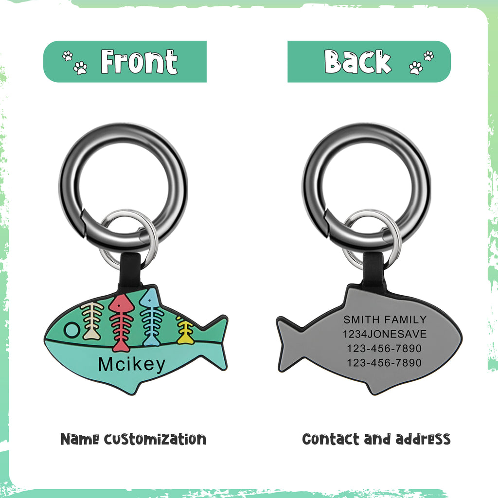 Custom Fish Dog Tag