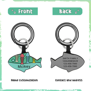 Custom Fish Dog Tag