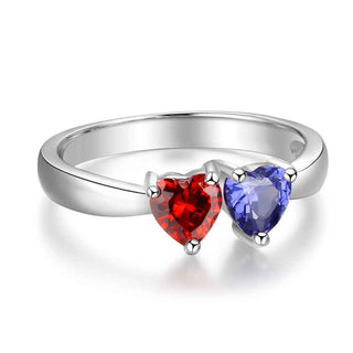 925 Sterling Silver Birthstone Ring