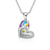 Custom Heart Animal Horse Necklace
