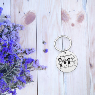 Custom Round Keychain