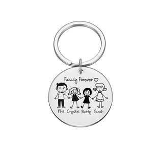 Custom Round Keychain