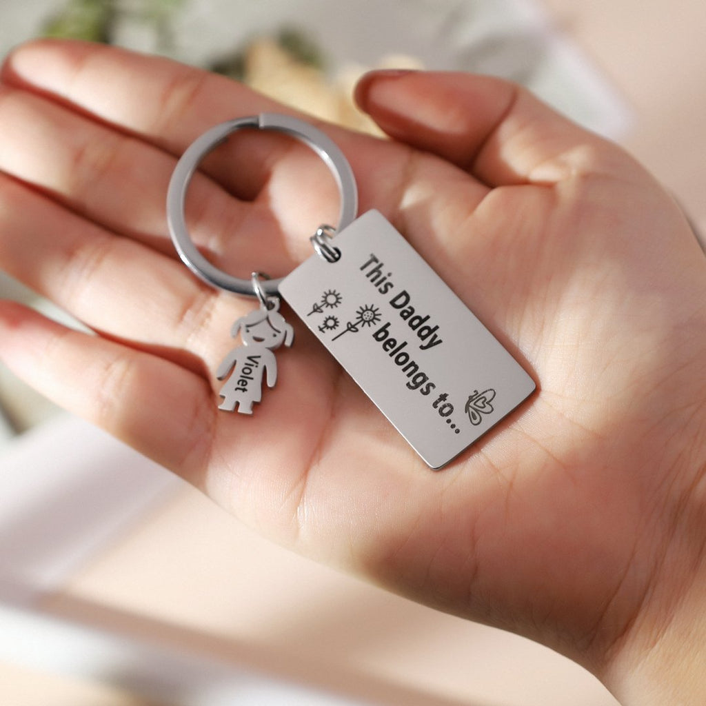Custom Baby Keychain
