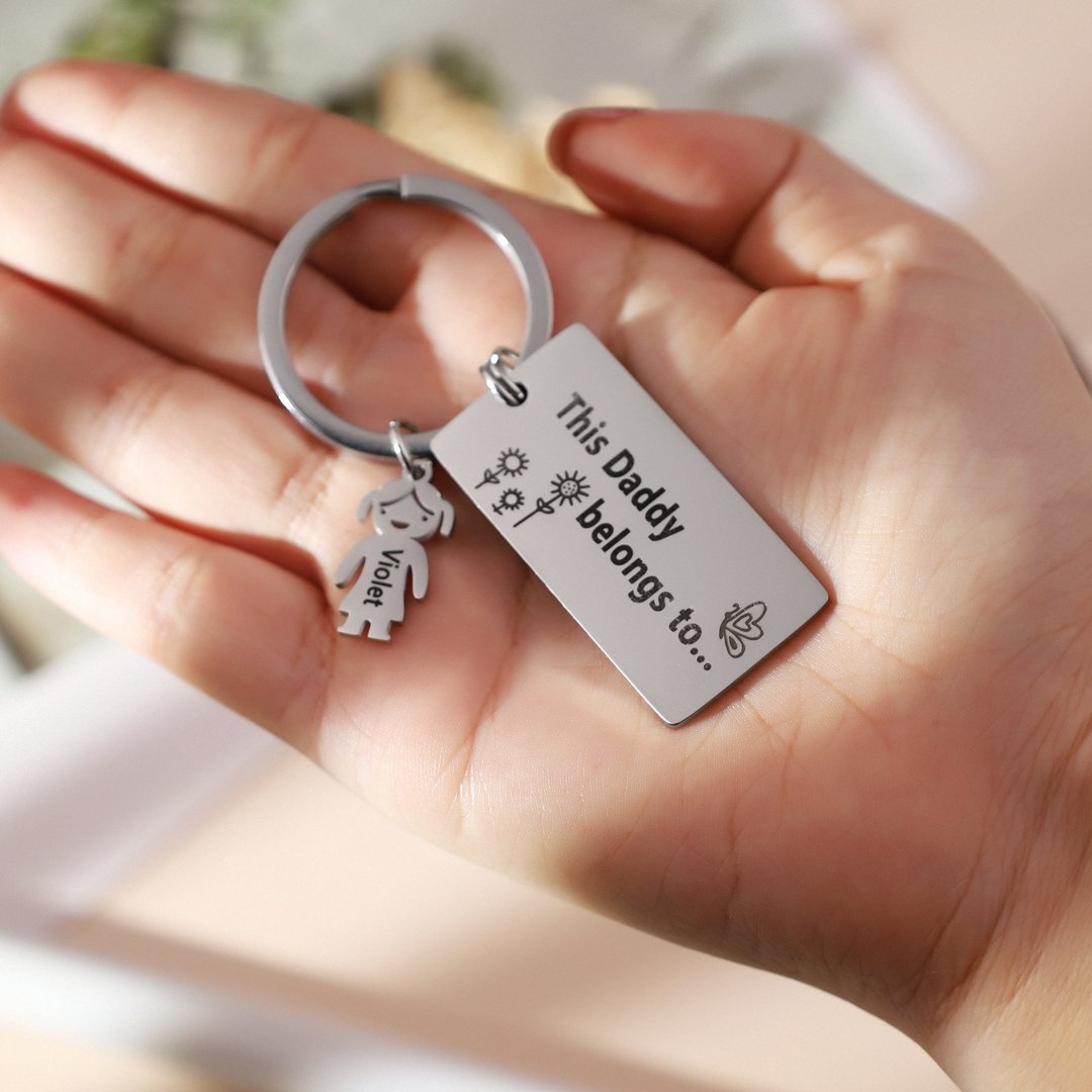Custom Baby Keychain