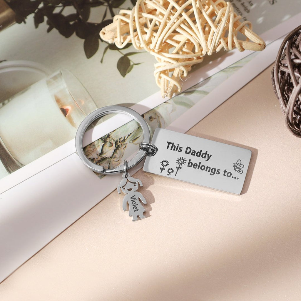 Custom Baby Keychain