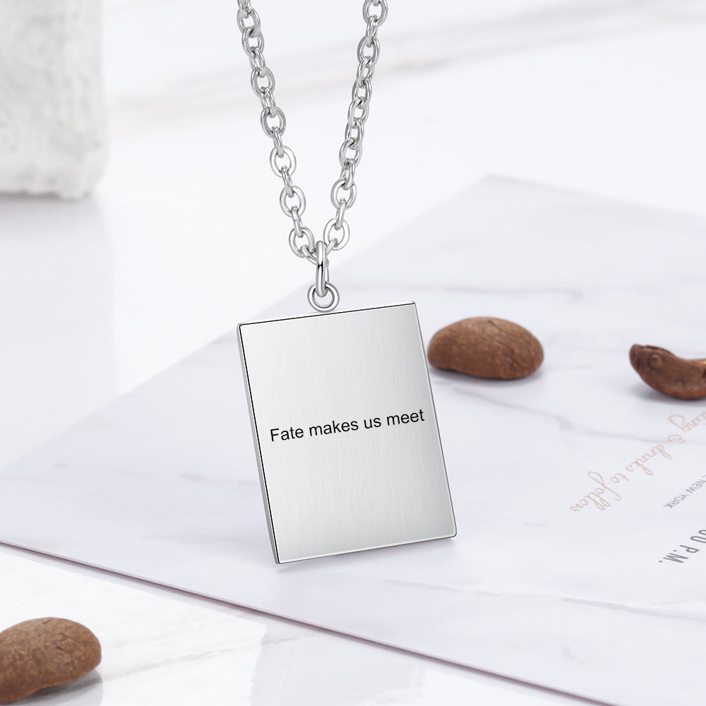Custom Photo Necklace
