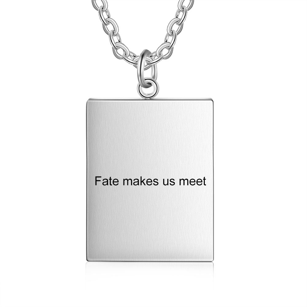 Custom Photo Necklace