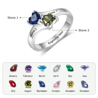 Custom Birthstone Ring