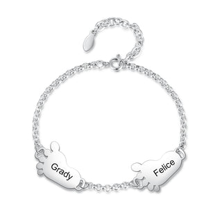 Engraving Stainless Steel Bracelet