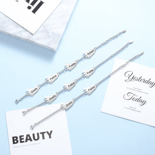 Engraving Stainless Steel Bracelet