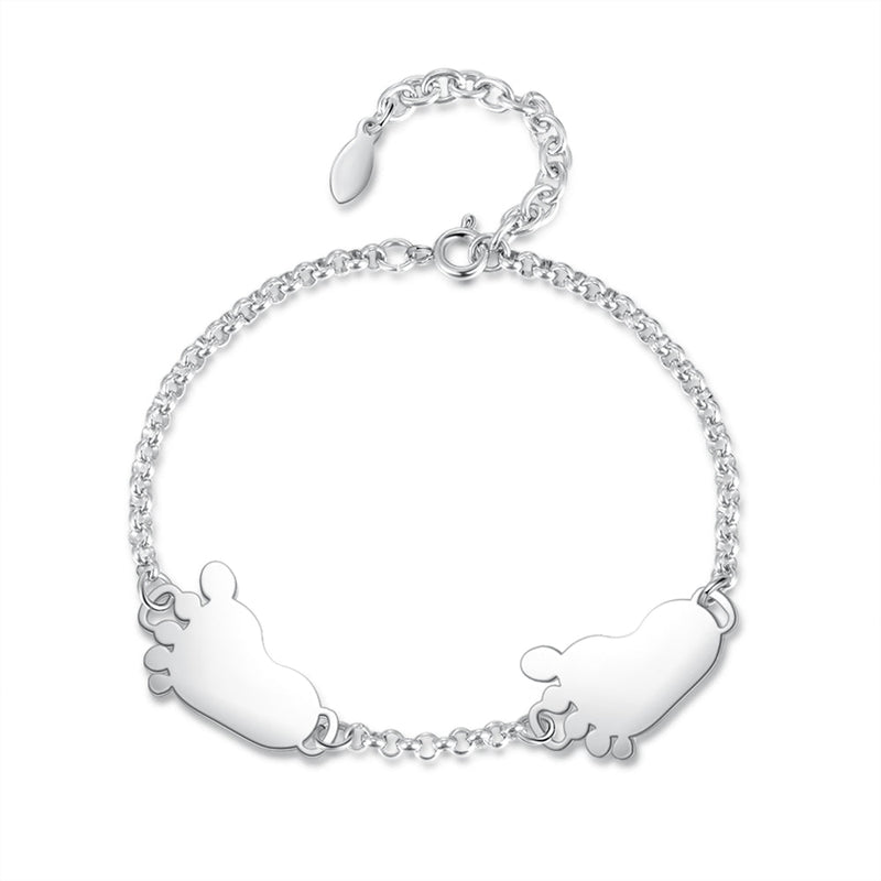 Engraving Stainless Steel Bracelet