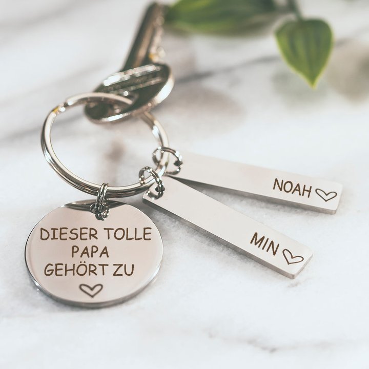 Custom Stainless Steel Keychain