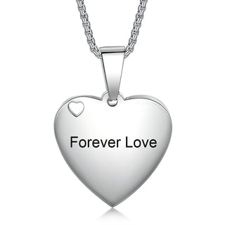 Personalized Stainless Steel Photo Necklace