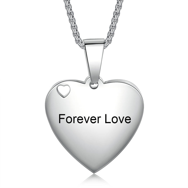 Personalized Stainless Steel Photo Necklace