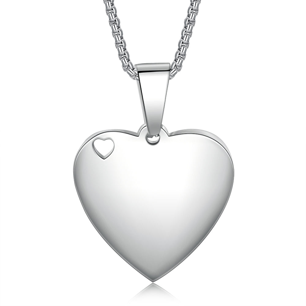 Personalized Stainless Steel Photo Necklace