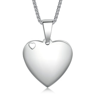 Personalized Stainless Steel Photo Necklace