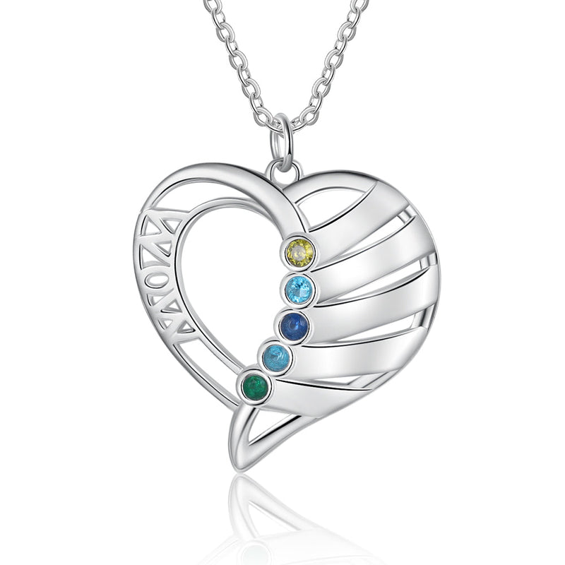 Custom Heart Shaped Necklace