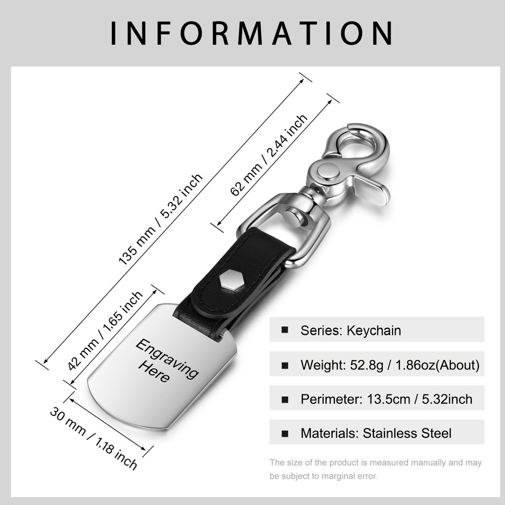 Custom Stainless Steel Keychain