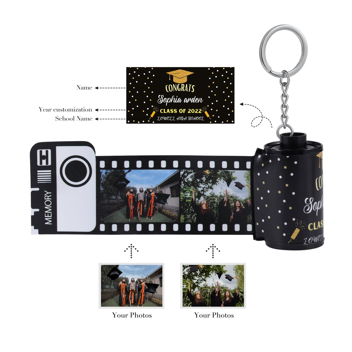 Custom Photo Keychain