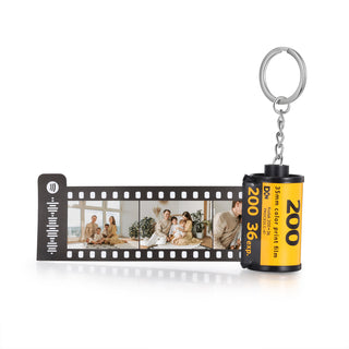 Custom Photo Film Keychain